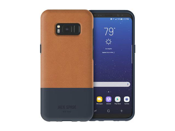 JACK SPADE Color-Block Case for Samsung GS8 - Fulton Navy