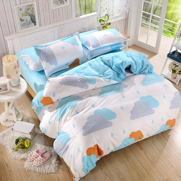 New Bedding Set Duvet Cover Sets Bed Sheet European Style Adults Kids Bedroom Sets Queen/Full Size Polyester Bedlinen