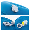 U Shaped AIR Pillow Inflatable Portable Travel Neck Cushion Camp Beach Car Plane Head Rest Bed Sleep Light Weight  EasyTo Carry