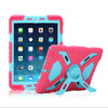 Brand Hybrid Armor Waterproof Shockproof Dustproof Kids Safe Stand Case Cover For ipad mini 1/2/3 Retina ipad 2 3 4 Air Shell