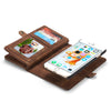 Multifunction Wallet Leather Case For IPhone 6 6s 6 Plus 7 7 Plus Pouch Phone Handbag Cover With Crd slots Stand