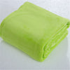 Home textile fleece blanket summer solid color super warm soft blankets throw on sofa/bed/ travel plaids bedspreads sheets