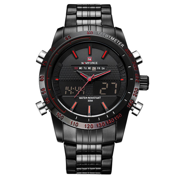 Watches Men Top Luxury Brand Naviforce Waterproof  Date Clock Male Full Steel Casual Quartz Sport Wrist Watch Relogio Masculino