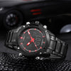 NAVIFORCE Sport Clock Men's Quartz Wrist Watch Military Watch For Men Full Steel Men Watch Relogio masculino Reloj Hombre 2016