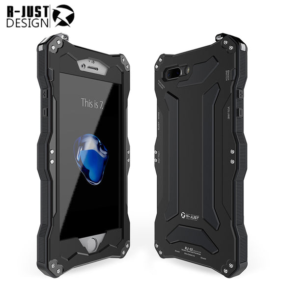 for iphone 7 plus 5.5 Gundam Mobile suit Gorilla Glass waterproof shockproof cases for iphone7 plus Metal Aluminum phone Case