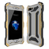 for iphone 7 plus 5.5 Gundam Mobile suit Gorilla Glass waterproof shockproof cases for iphone7 plus Metal Aluminum phone Case