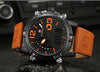 2017 NAVIFORCE Men's Fashion Sport Watches Men Quartz Analog LED Clock Man Leather Military Waterproof Watch Relogio Masculino
