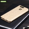 Huawei P9 case cover silicone back Huawei P9 Case original Mofi Flip Leather wallet aluminium cover huaweip9 case foundas 5.2"