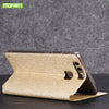 Huawei P9 case cover silicone back Huawei P9 Case original Mofi Flip Leather wallet aluminium cover huaweip9 case foundas 5.2"