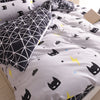 Cartoon Stripe Batman 3/4pcs bedding sets/bed set/bedclothes for kids/bed linen Duvet Cover Bed sheet Pillowcase,twin full queen