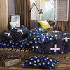 Cartoon Stripe Batman 3/4pcs bedding sets/bed set/bedclothes for kids/bed linen Duvet Cover Bed sheet Pillowcase,twin full queen
