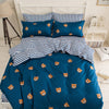Cartoon Stripe Batman 3/4pcs bedding sets/bed set/bedclothes for kids/bed linen Duvet Cover Bed sheet Pillowcase,twin full queen