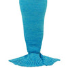 Mermaid Blanket Yarn Knitted Mermaid Tail Blanket Handmade Crochet Very Soft For Home Sofa Sleeping Bag Kids Adults Sleeping Bag