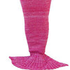 Mermaid Blanket Yarn Knitted Mermaid Tail Blanket Handmade Crochet Very Soft For Home Sofa Sleeping Bag Kids Adults Sleeping Bag