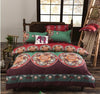 bohemia 4pc 3d comforter bedding sets Mandala duvet cover set winter bedsheet Pillowcase queen king size Bedlinen