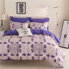 CARA CARLE Bedding Set 4pcs Bedclothes Duvet Cover Bed Sheet Bedspread King Queen Twin Size Bed Linen Cotton housse de couette
