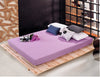 Wholesale solid color sheets fitted bed sheet elastic mattress cover bed linen bedspread polyester cotton single twin full queen