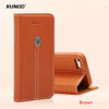 XUNDD Luxury Shockproof Flip Wallet Card Slot Magnetic Stand Leather Case For Apple iphone 5 5S SE 6 6S Plus 7 Plus Cover Shell