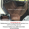 Pet Dog Car Rear Bench Back Seat Cover Mat waterproof Hammock style and Back Cover of SUV for pet products dog accessories