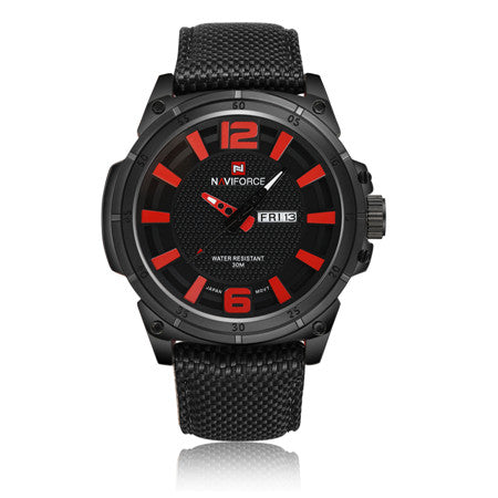 2016 Luxury Brand Military Watch Men Quartz Analog Clock Leather Canvas Strap Clock Man Sports Watches Army Relogios Masculino