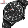 Top Luxury Brand NAVIFORCE Men Sports Watches Men's Quartz Date Clock Man Leather Army Military Wrist Watch Relogio Masculino