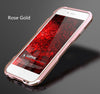 Luphie Newest Version Shockproof Armor Irregularly Aluminum Metal Screw Frame Bumper For iphone 6 6S Plus 7 Plus Case Cover