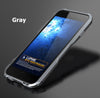 Luphie Newest Version Shockproof Armor Irregularly Aluminum Metal Screw Frame Bumper For iphone 6 6S Plus 7 Plus Case Cover