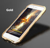 Luphie Newest Version Shockproof Armor Irregularly Aluminum Metal Screw Frame Bumper For iphone 6 6S Plus 7 Plus Case Cover