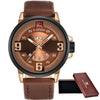 2016 NAVIFORCE Brand Analog Quartz Watch Men Waterproof Fashion Casual Sports Watches Man Leather Wristwatches Relogio Masculino