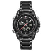 NAVIFORCE Sport Clock Men's Quartz Wrist Watch Military Watch For Men Full Steel Men Watch Relogio masculino Reloj Hombre 2016