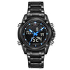 NAVIFORCE Sport Clock Men's Quartz Wrist Watch Military Watch For Men Full Steel Men Watch Relogio masculino Reloj Hombre 2016