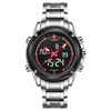 NAVIFORCE Sport Clock Men's Quartz Wrist Watch Military Watch For Men Full Steel Men Watch Relogio masculino Reloj Hombre 2016