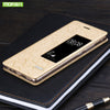 Huawei P9 case cover silicone back Huawei P9 Case original Mofi Flip Leather wallet aluminium cover huaweip9 case foundas 5.2"