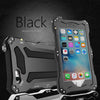 IP68 R-JUST Waterproof Anti Dust Frost Diving Aluminum Metal Metal Gorilla Glass Case for iPhone 6 6S /6 plus 6s Plus