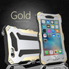 IP68 R-JUST Waterproof Anti Dust Frost Diving Aluminum Metal Metal Gorilla Glass Case for iPhone 6 6S /6 plus 6s Plus