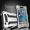 IP68 R-JUST Waterproof Anti Dust Frost Diving Aluminum Metal Metal Gorilla Glass Case for iPhone 6 6S /6 plus 6s Plus