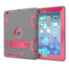 Case For Apple iPad 2 iPad 3 iPad 4 Cover High Impact Resistant Hybrid Three Layer Heavy Duty Armor Defender Full Body Protector