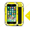 Heavy Aluminum Gorilla Glass Metal Cover For iPhone 7 Plus 6 6S 6Plus 5 5S SE Case Water Resistant Shockproof Mobile Accessories
