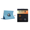 For Case Apple iPad Air 2 PU Leather Smart Stand Flip Case Cover 360 Rotating Premium Tempered Glass Screen Protector Gifts