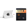 For Case Apple iPad Air 2 PU Leather Smart Stand Flip Case Cover 360 Rotating Premium Tempered Glass Screen Protector Gifts