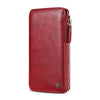 FLOVEME Vintage Wallet Case for iPhone 6 6S 7 Plus Leather Cover Zipper Handbag Card Holder Retro Phone Cases for iPhone 6 6S 7