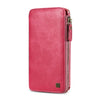 FLOVEME Vintage Wallet Case for iPhone 6 6S 7 Plus Leather Cover Zipper Handbag Card Holder Retro Phone Cases for iPhone 6 6S 7