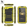 LUPHIE Under Water Sealed Life Waterproof Metal Case For iPhone 6 6S 7 Plus Aluminum Silicone Shockproof Cover + Tempered Glass