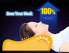 2016 Orthopedic Latex Magnetic 50*30CM Neck Pillow Slow Rebound Memory Foam Pillow Cervical Health Care Pain Release Pillow