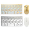 Ultra Compact Wireless Keyboard and Mouse Combo Set 2.4G Wireless Keyboard Moues Combo for Apple Mac Windows XP/7/10 IOS