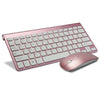 Ultra Compact Wireless Keyboard and Mouse Combo Set 2.4G Wireless Keyboard Moues Combo for Apple Mac Windows XP/7/10 IOS