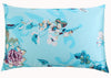 New Free shipping 100% nature mulberry floral silk pillowcase zipper pillowcases pillow case for healthy standard queen king