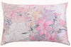 New Free shipping 100% nature mulberry floral silk pillowcase zipper pillowcases pillow case for healthy standard queen king