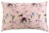 New Free shipping 100% nature mulberry floral silk pillowcase zipper pillowcases pillow case for healthy standard queen king