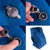 Travel pillowInflatable pillows  air soft cushion trip portable innovative products body back support Foldable blow neck pillow